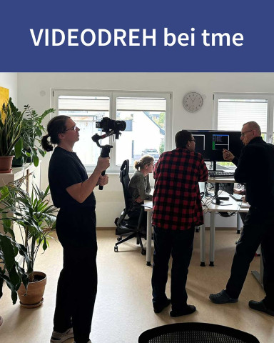 Mitarbeiter werden bei der Arbeit gefilmt