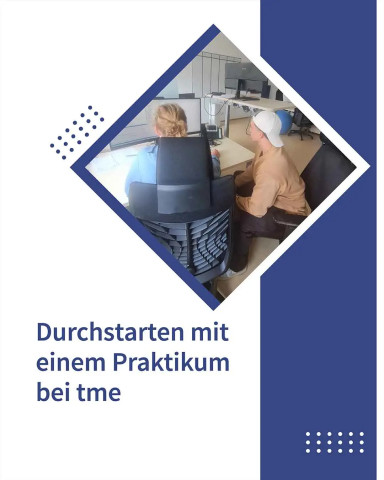 Foto von Praktikanten, der bei tme gerne anfangen möchte