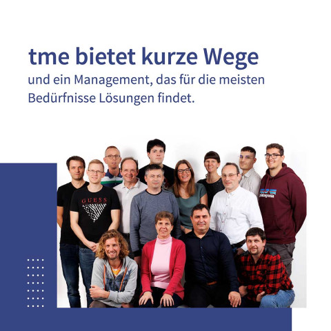 kurze Wege bei tme